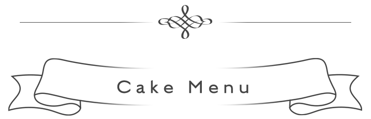 Cake Menu